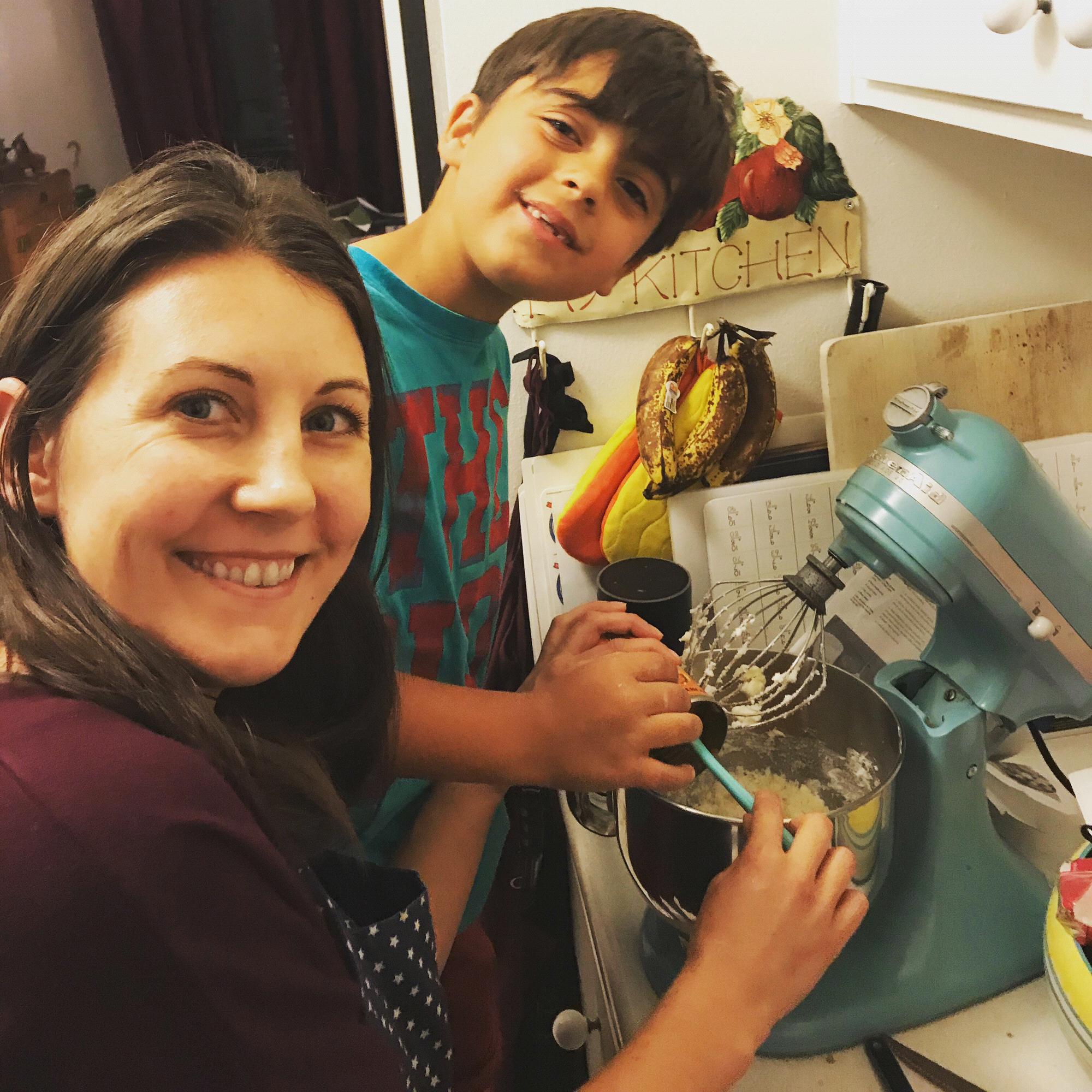 We love to bake