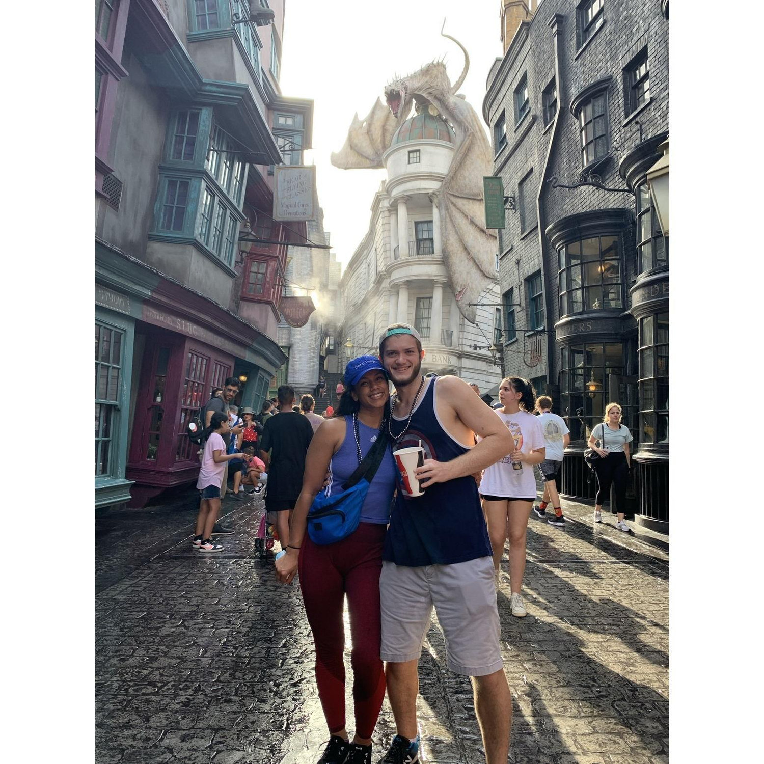 4th of July 2021 in our favorite place, Harry Potter World! Our dream is to see the real set pieces in London one day.