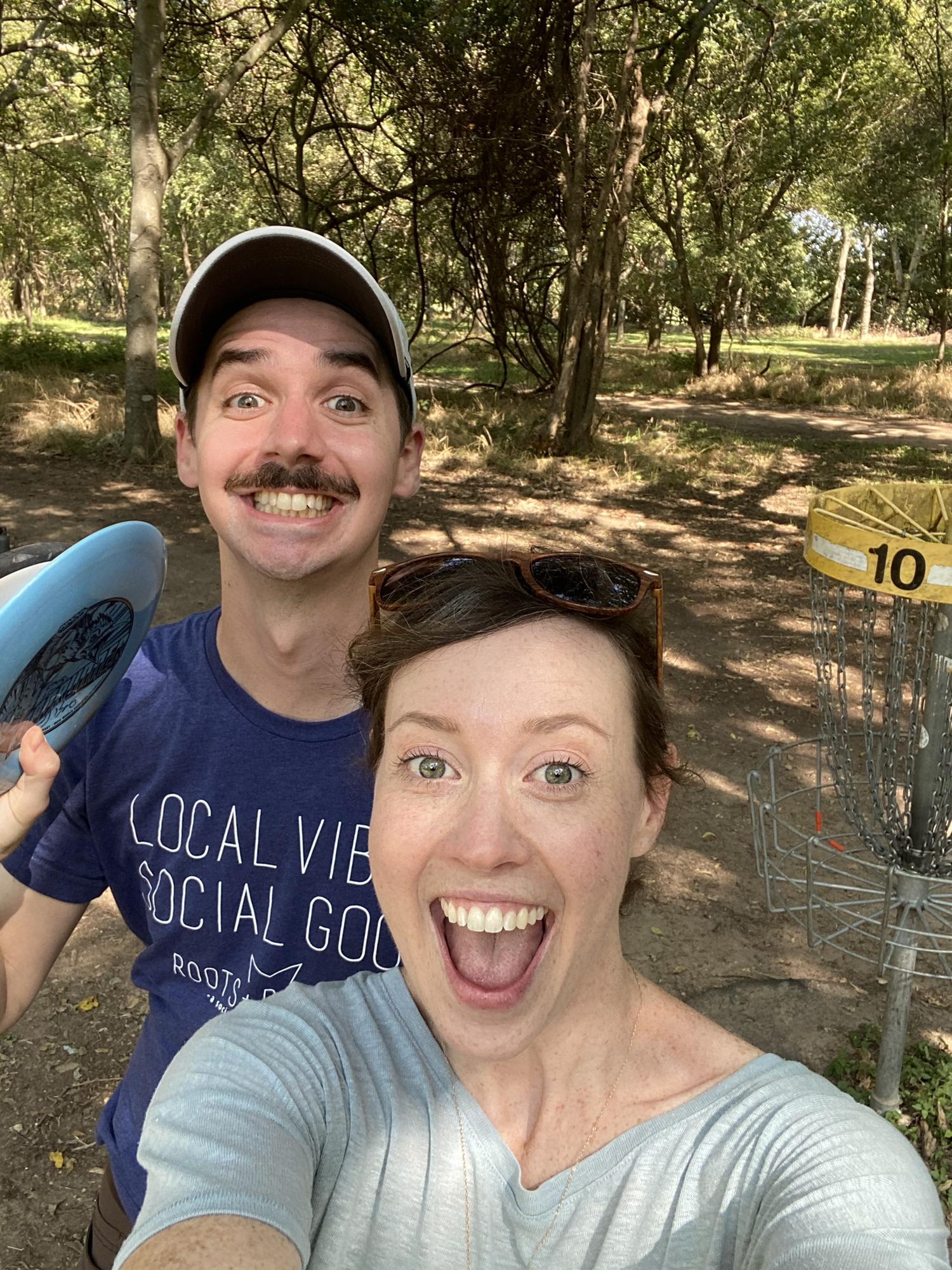 Disc golf dates.