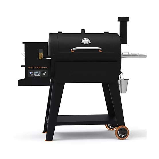 Pit Boss 820 Sportsman Series Wood Pellet Grill and Smoker with Wi-Fi, Black and Orange at Tractor Supply Co