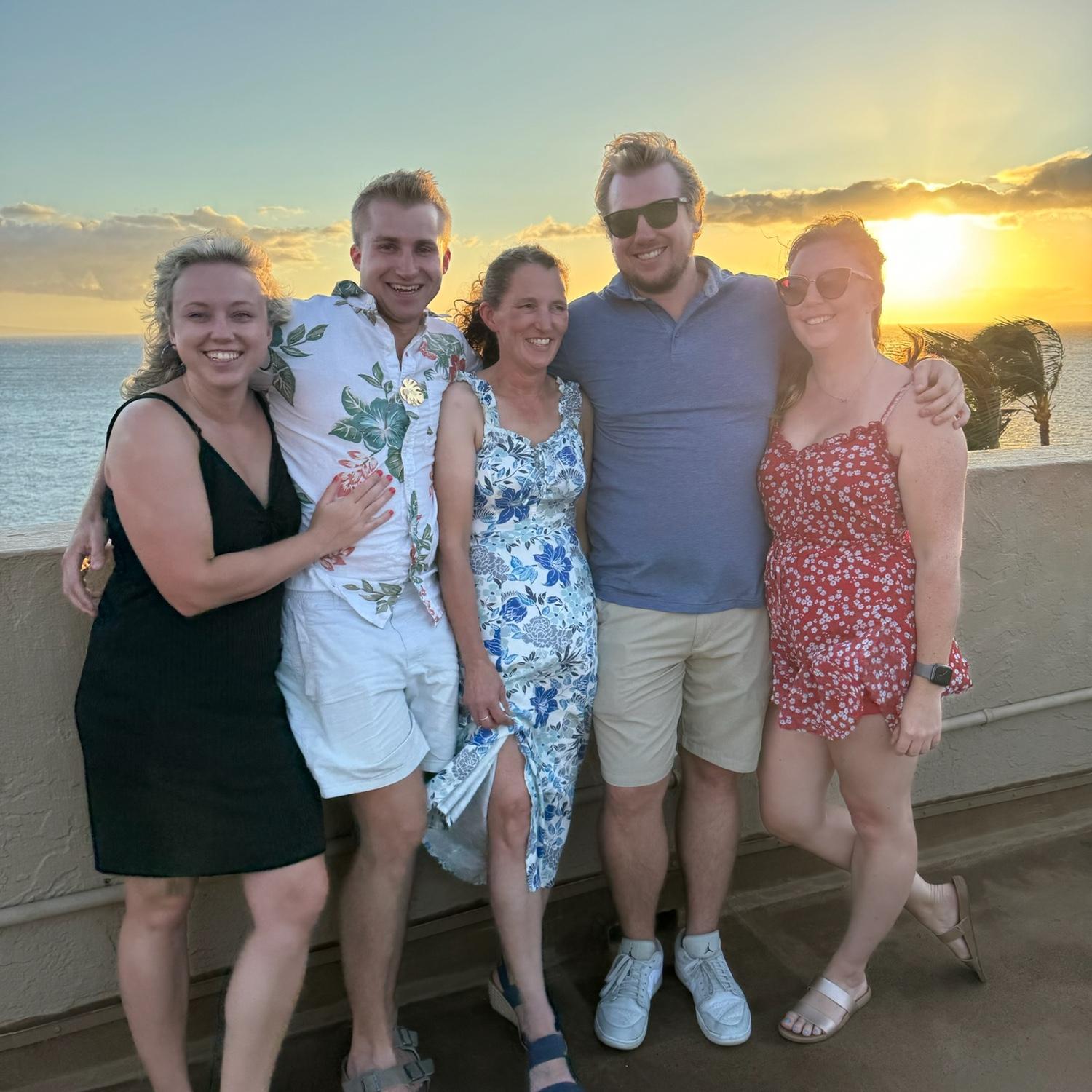 Hawaii his family became my family even before we planned to say I do!