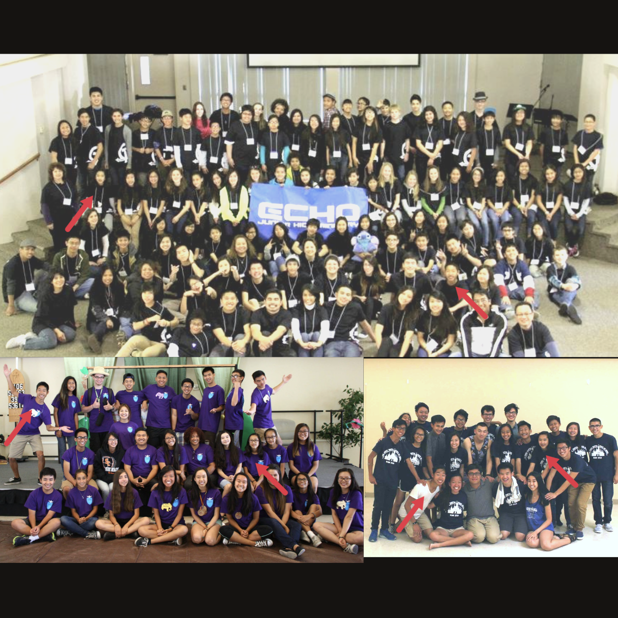 As cliché as it seems, Christ has always been at the center of our relationship. ✝️

See if you can spot us in these SFoA group photos!