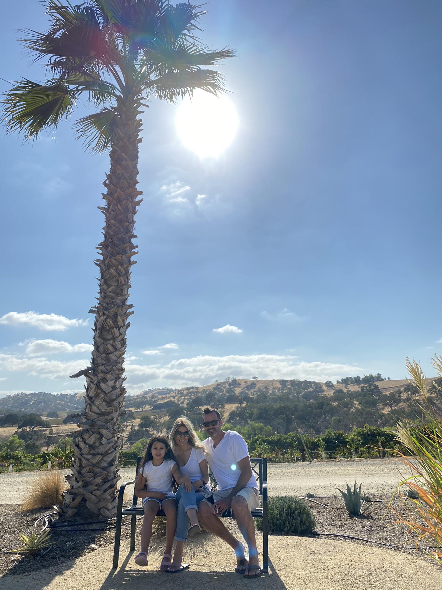 Paso Robles trailer travels/wedding venue searching.