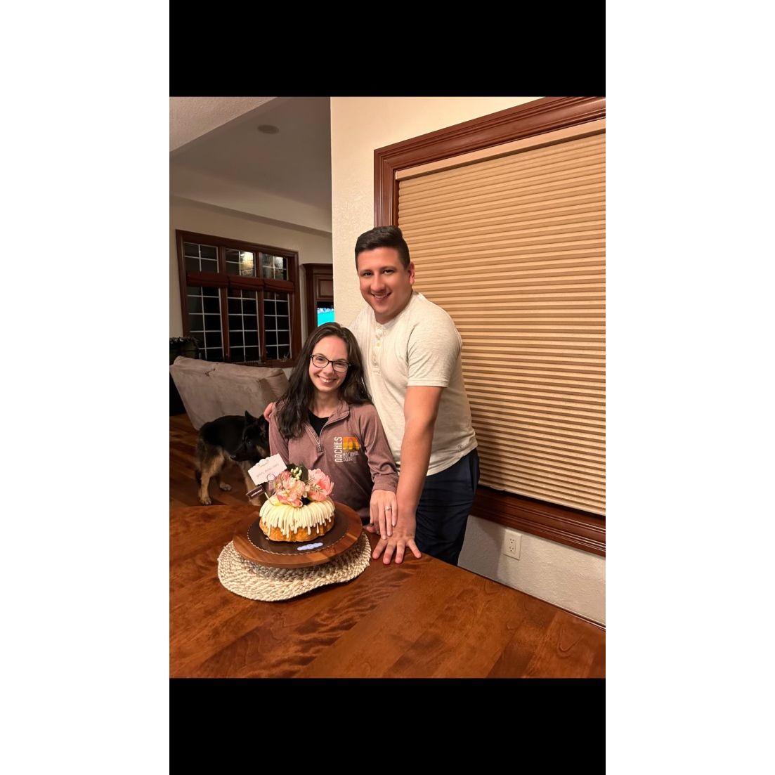 Celebrating our engagement with family