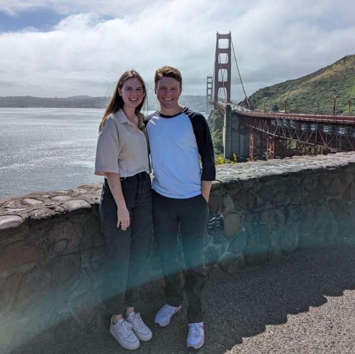 visiting grant in SF when he lived there!