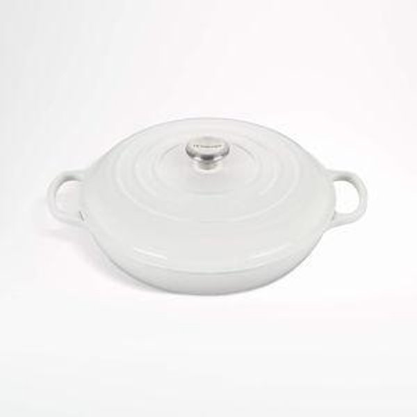 Le Creuset | Signature Braiser - White