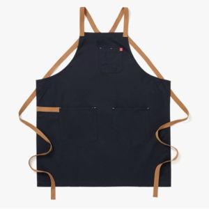 All Day Crossback Apron in Midnight