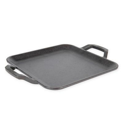 Lodge Chef Collection™ 11-Inch Cast Iron Square Griddle in Black
