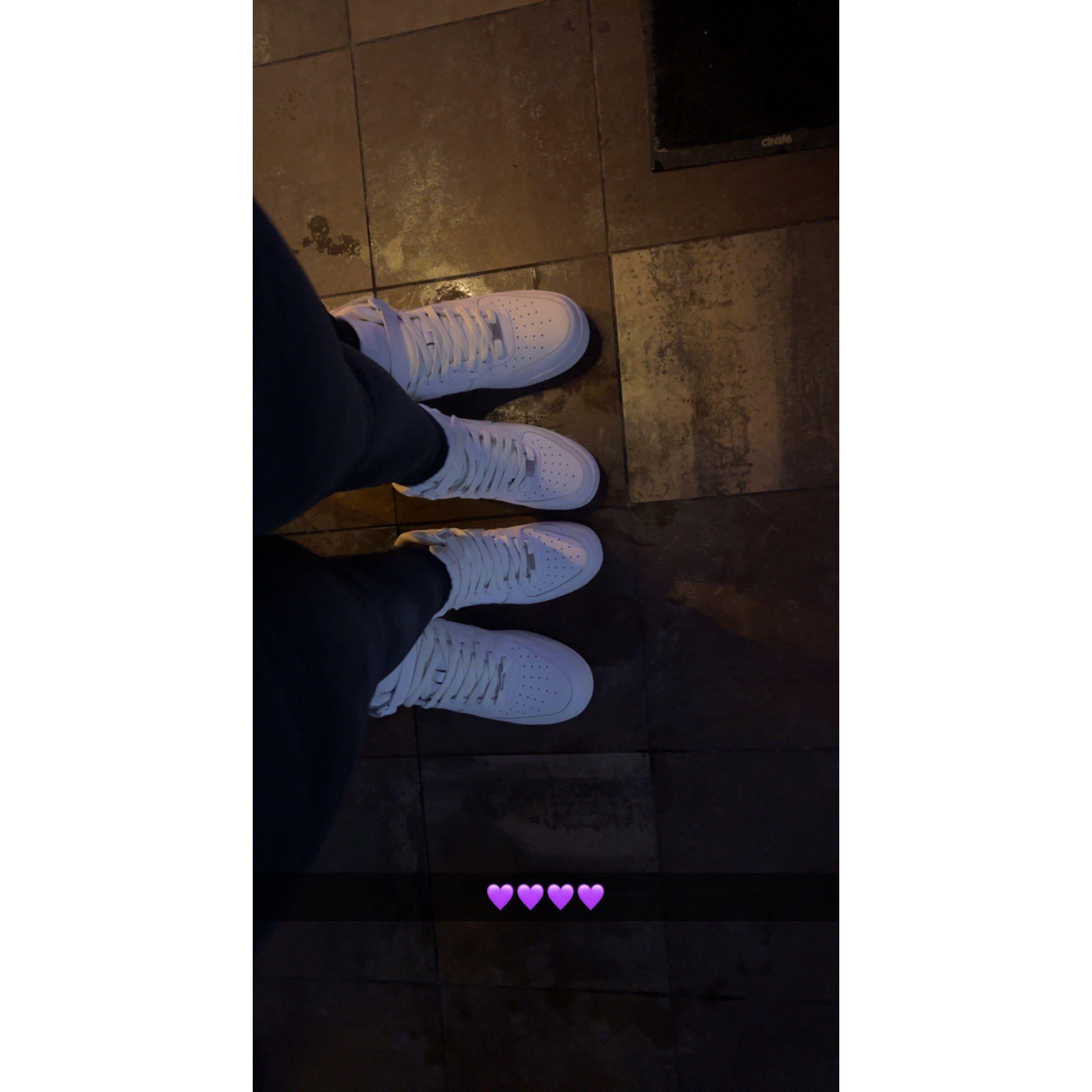 Our first pair of matching shoes