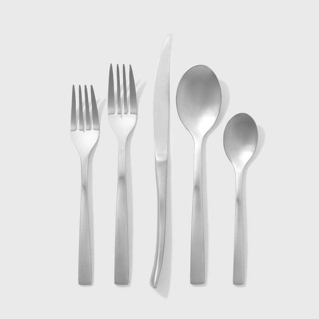 Public Goods 18/10 Stainless Steel Forged Flatware Set