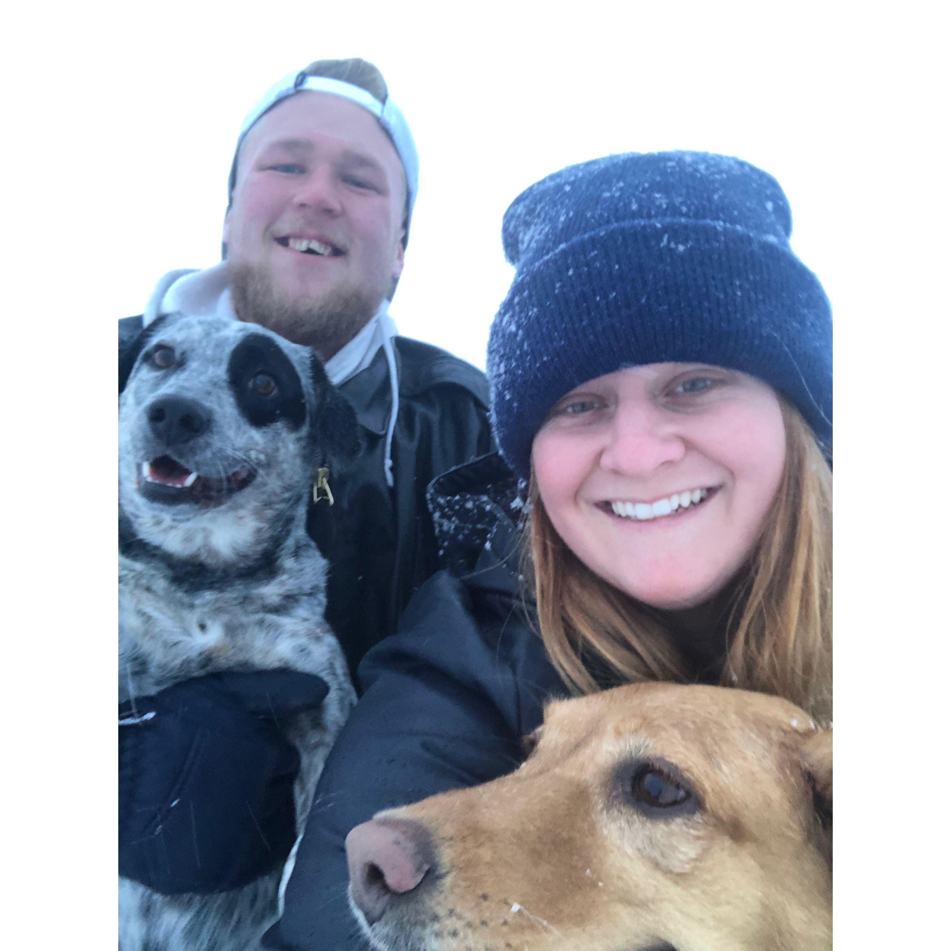 Tyler said "I love you" for the first time and I said it back!