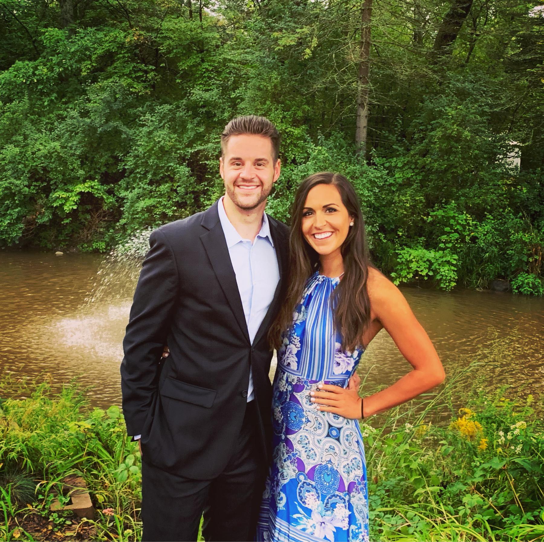 9/12/20 - Our first wedding and trip together. McDonalds’ wedding in Wisconsin.