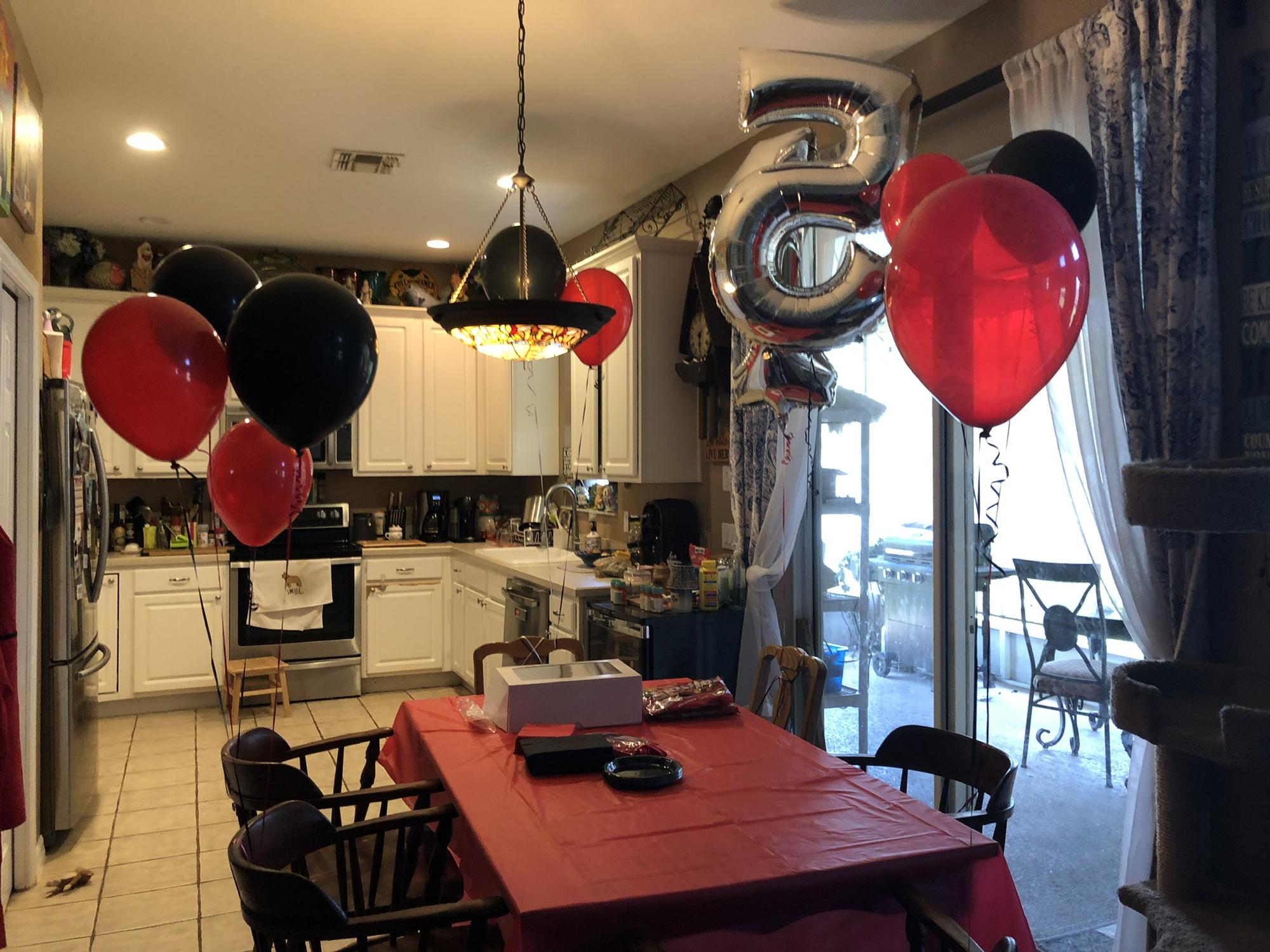 Birthdays at home