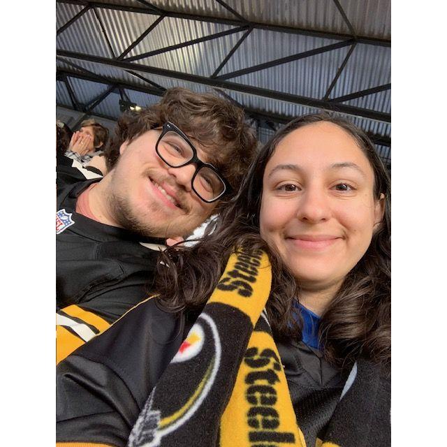 Our first Steelers game together