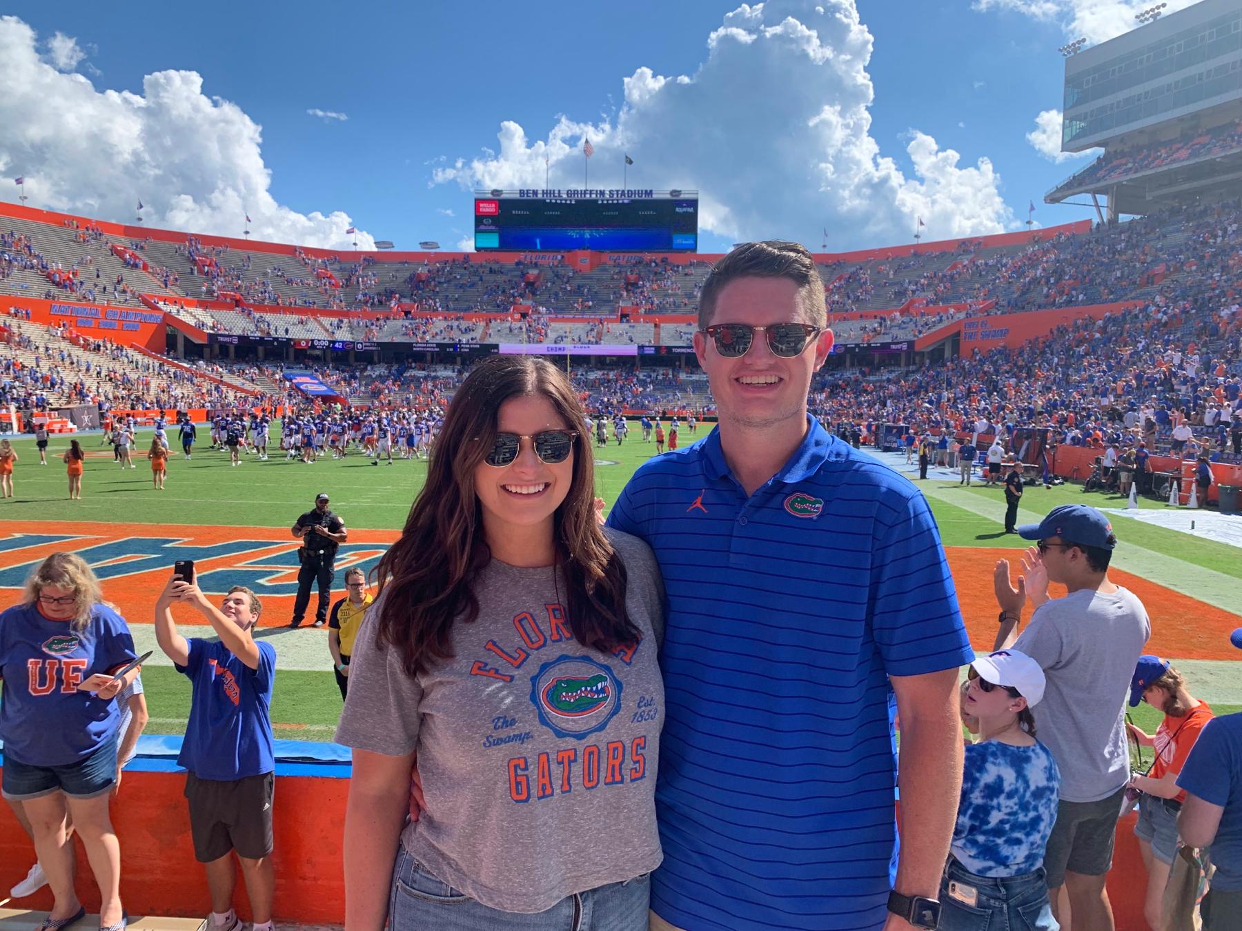 Returned to The Swamp for a Gator game.