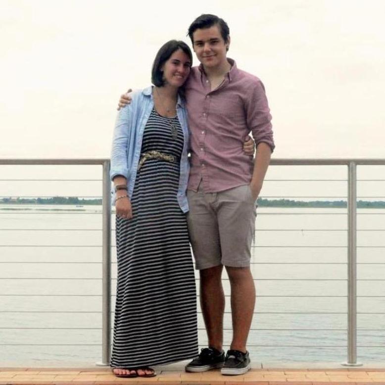 Our first portrait photo together back in 2013!