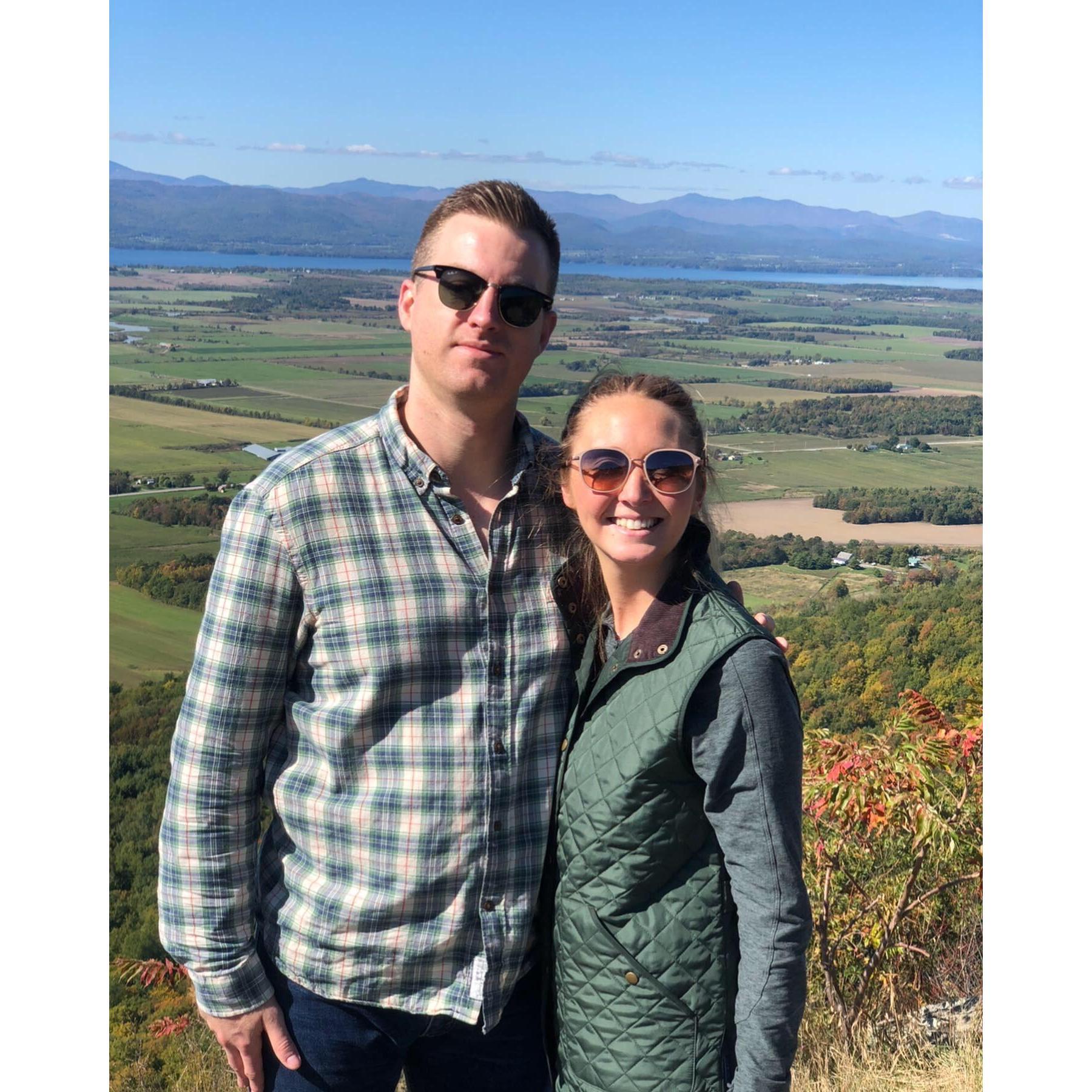 Hike in Vermont - October 2019