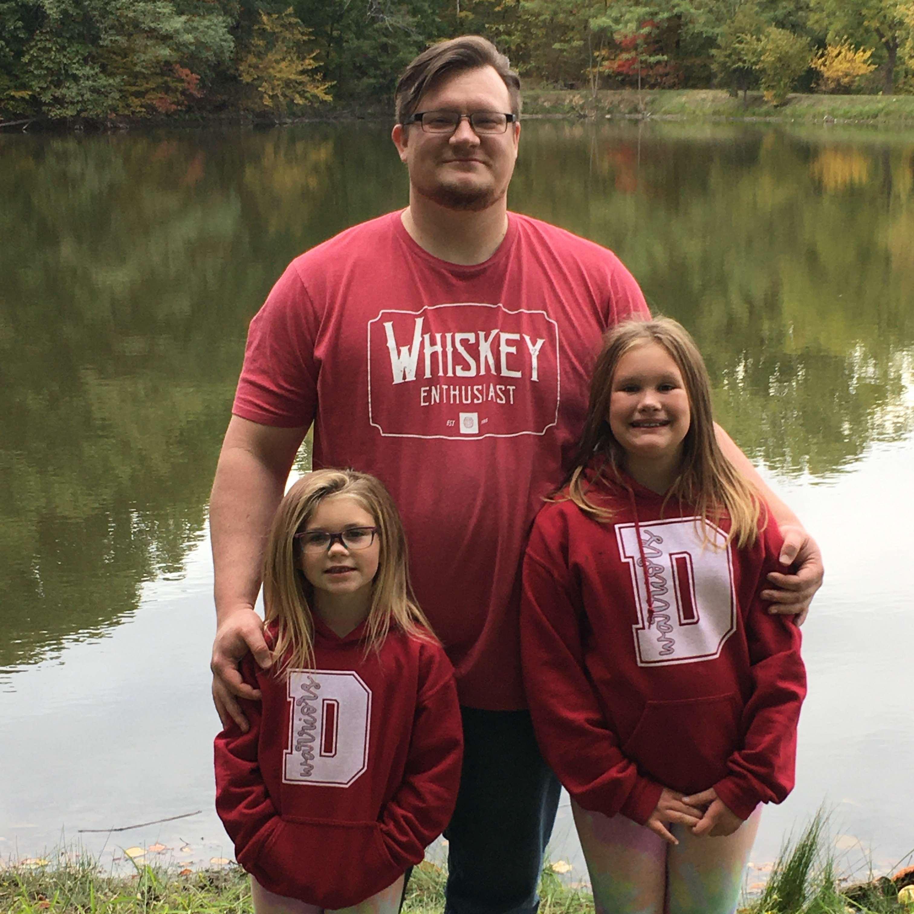 First family day at Anderson Apple Orchard.