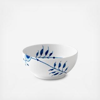 Blue Fluted Mega Serving Bowl