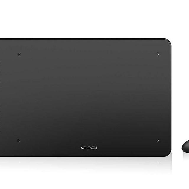 XPPen Deco 01 V2 Drawing Tablet 10x6.25 Inch Graphics Tablet Digital Drawing Tablet for Chromebook with Battery-Free Stylus and 8 Shortcut Keys (8192 Levels Pressure)