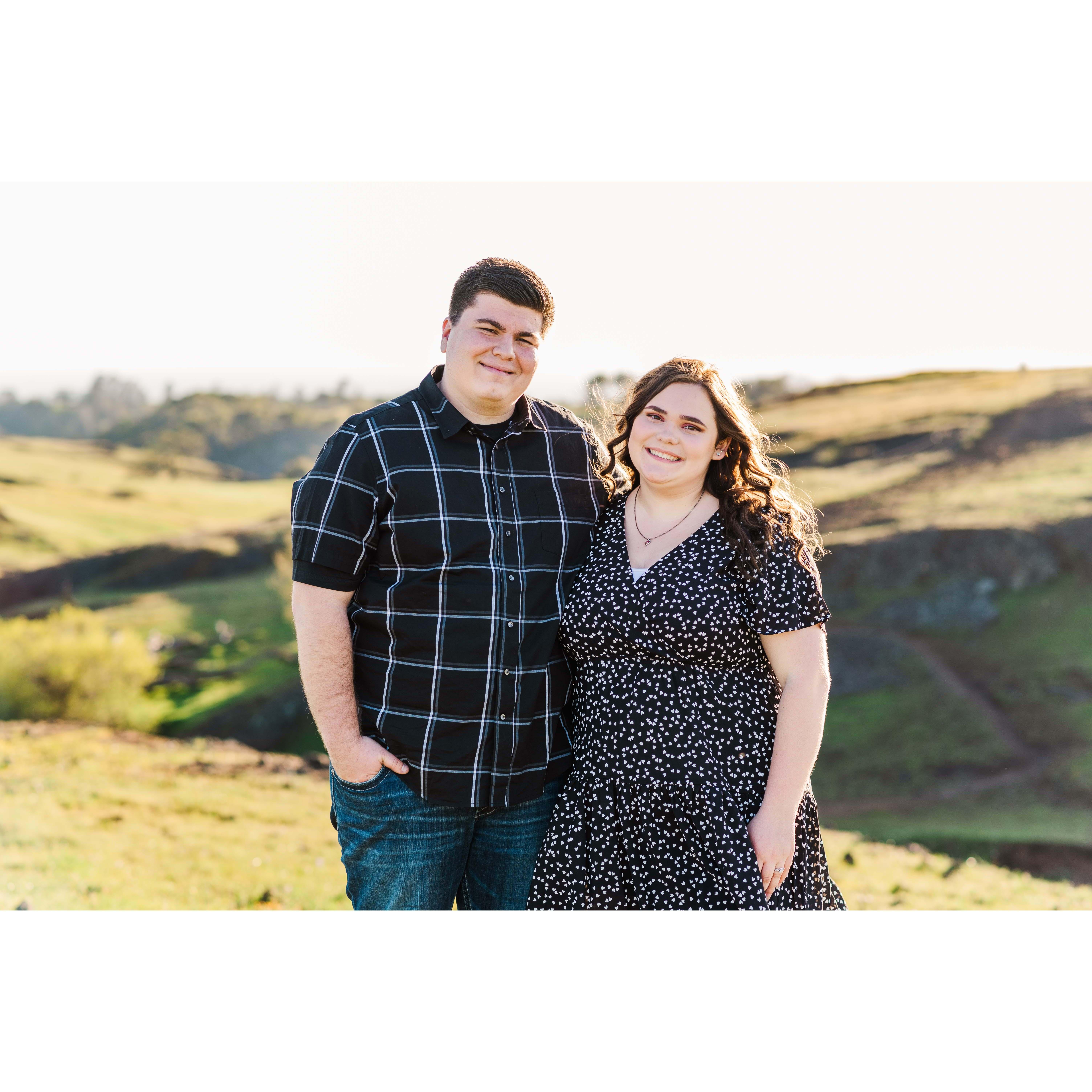 One of our engagement photos!