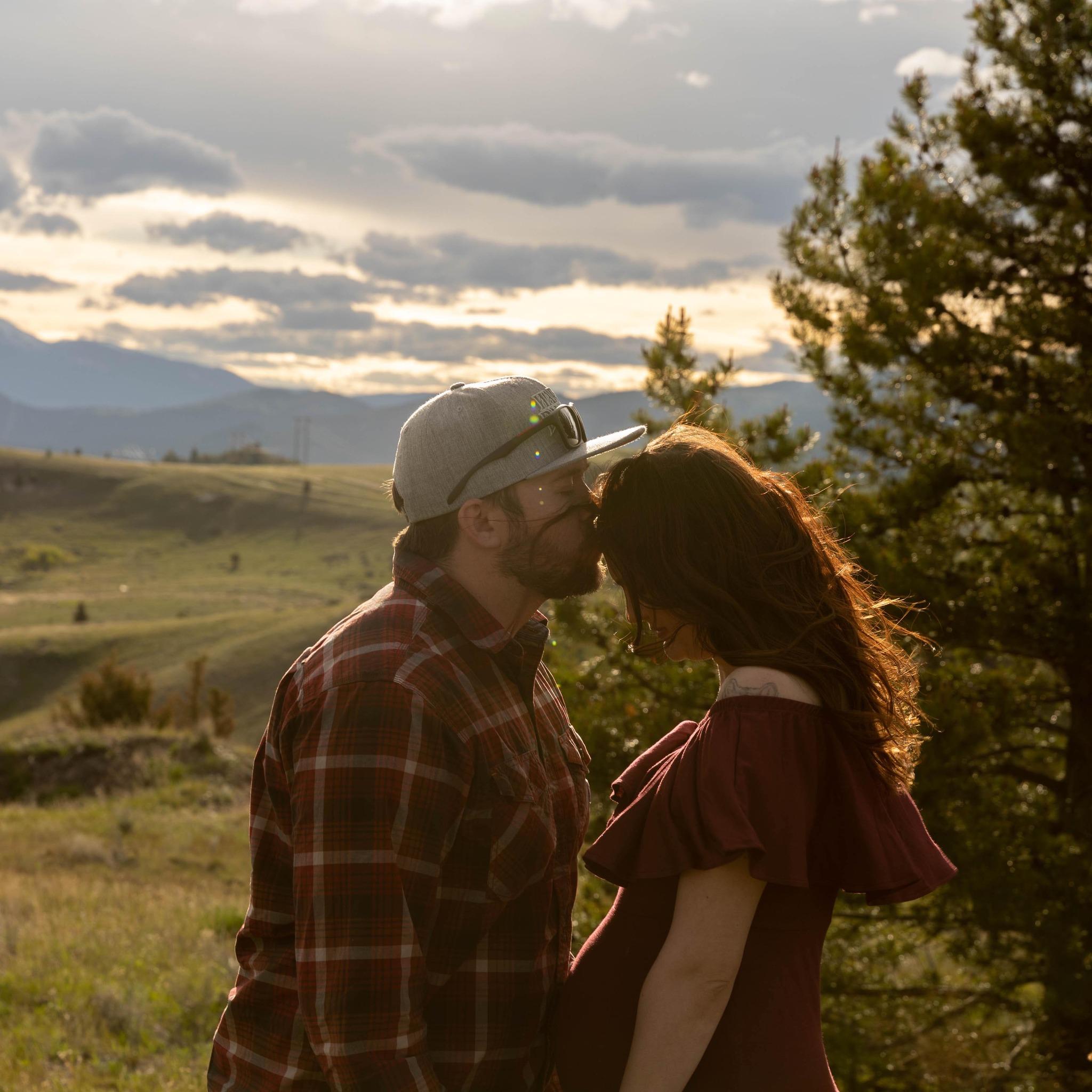 One of our maternity photos, I was 7 months pregnant at this time
