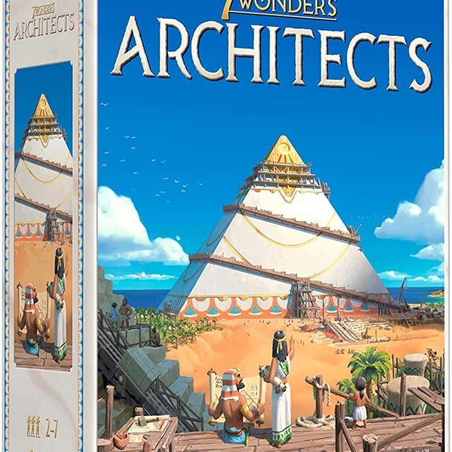 7 Wonders Architects | Strategy Game | Board Game for Kids and Families | Ages 8+ | 2-7 Players | Avg. Playtime 25 Minutes | Made by Repos Production