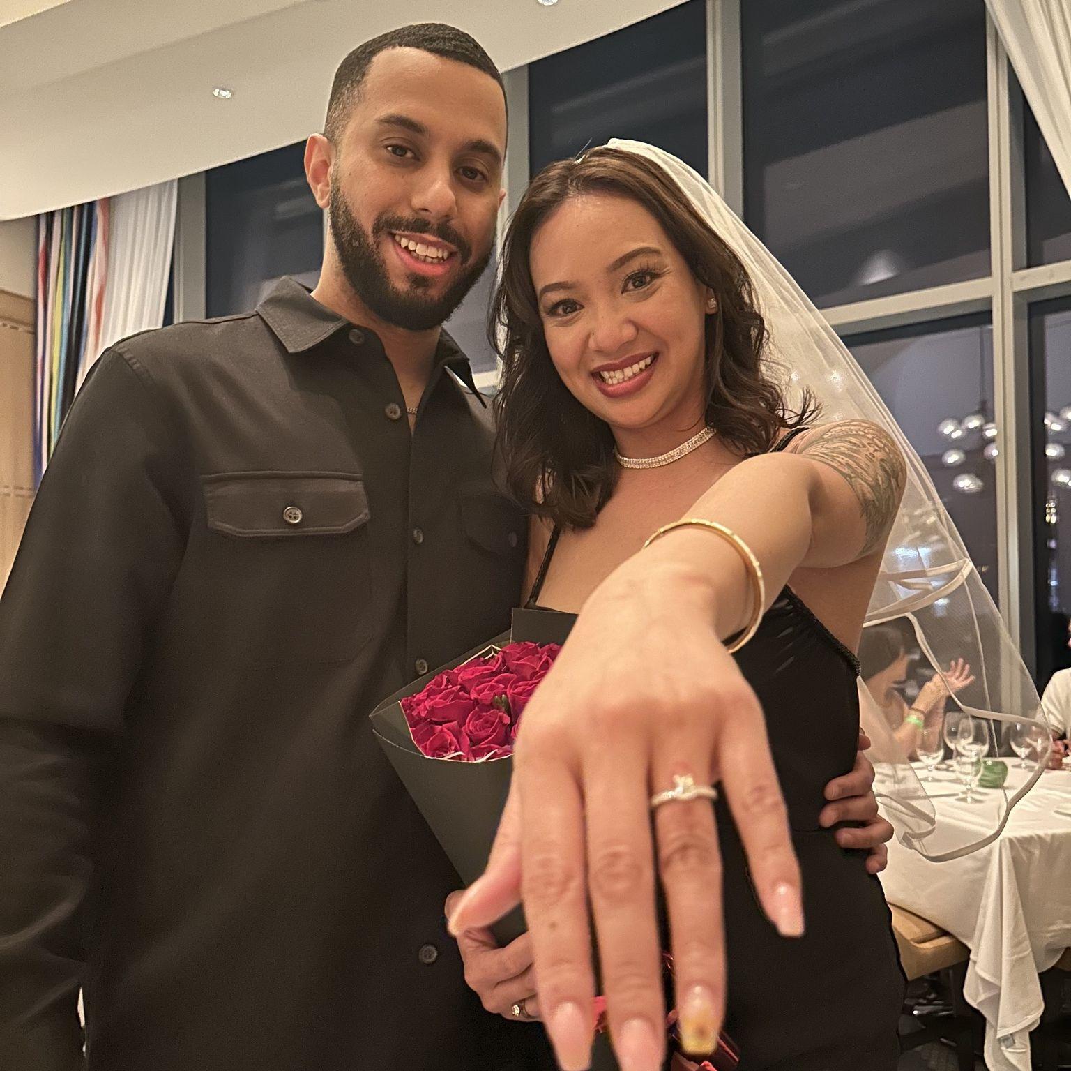 She said "Yes!"