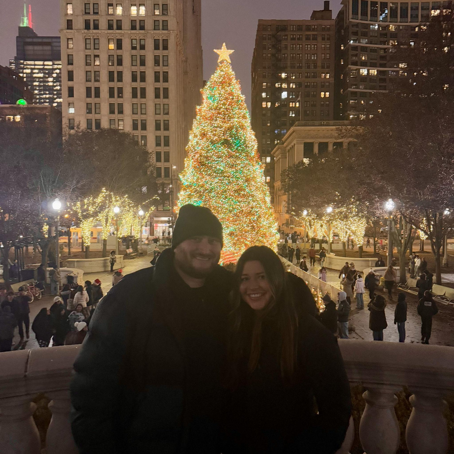 Proposal night at the Tree in Chicago!