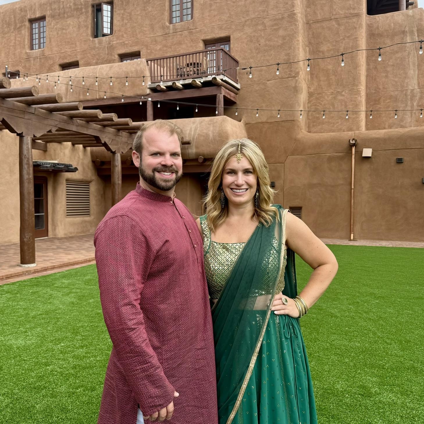 Celebrating the marriage of Sydney and Vipul Shah. Sante Fe, New Mexico. June 2024