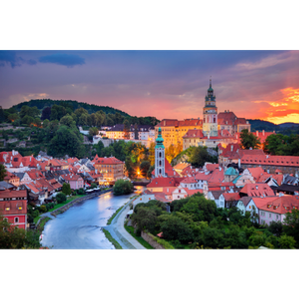 Bus Tickets for 2 from Prague to Český Krumlov