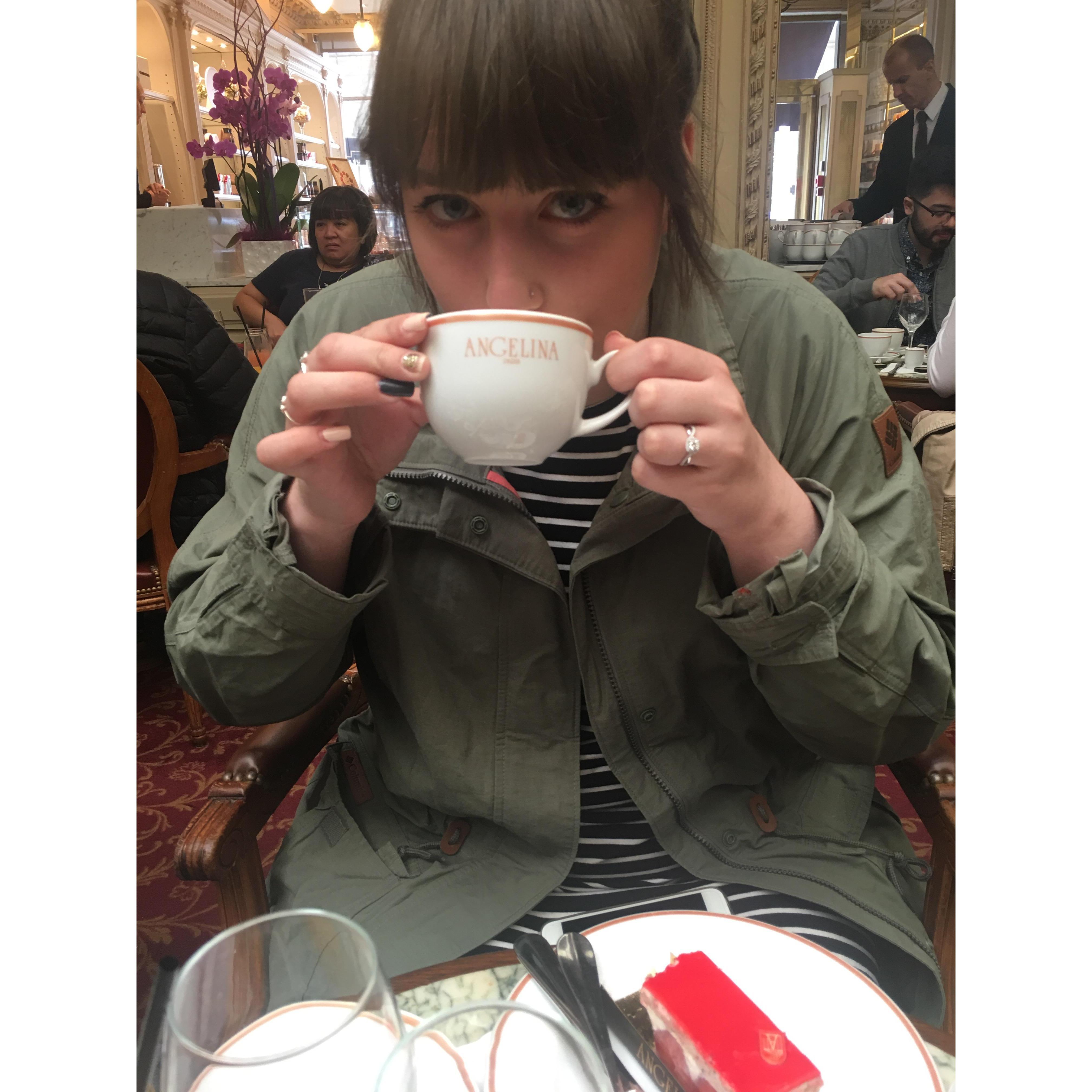 Got engaged in Paris, France in May of 2018