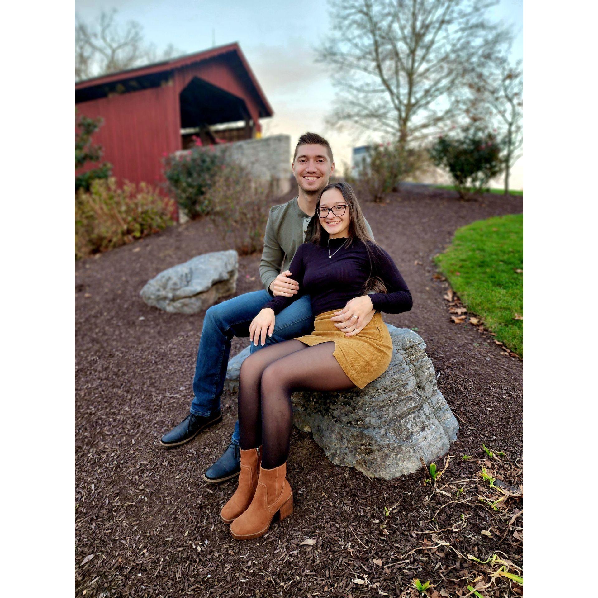 Our engagement shoot! Fall 2022