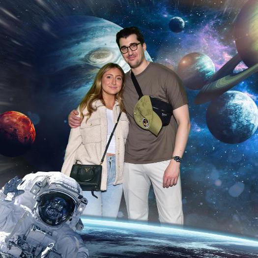 Our first picture together