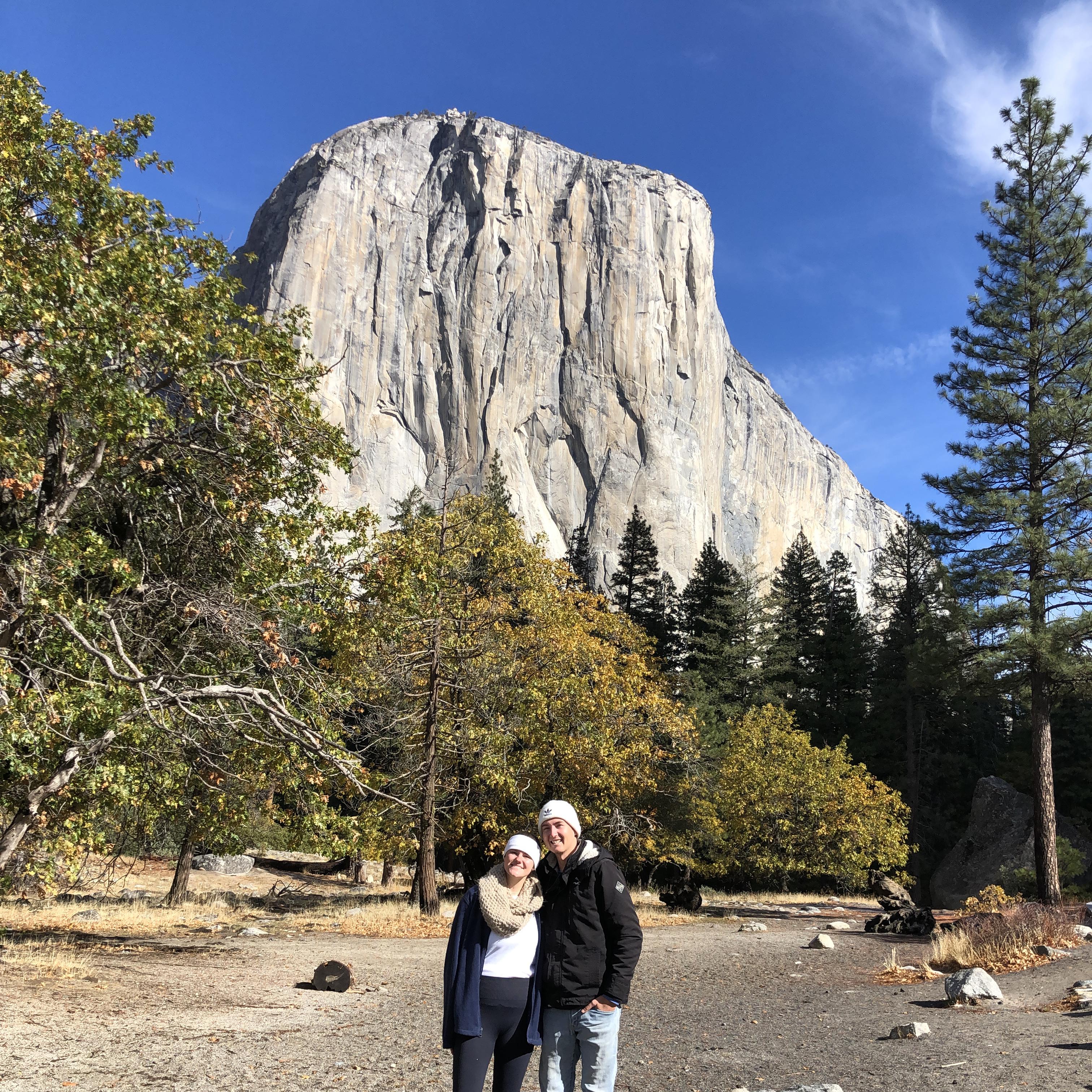Although we didn't climb it, El Capitan was amazing to see!