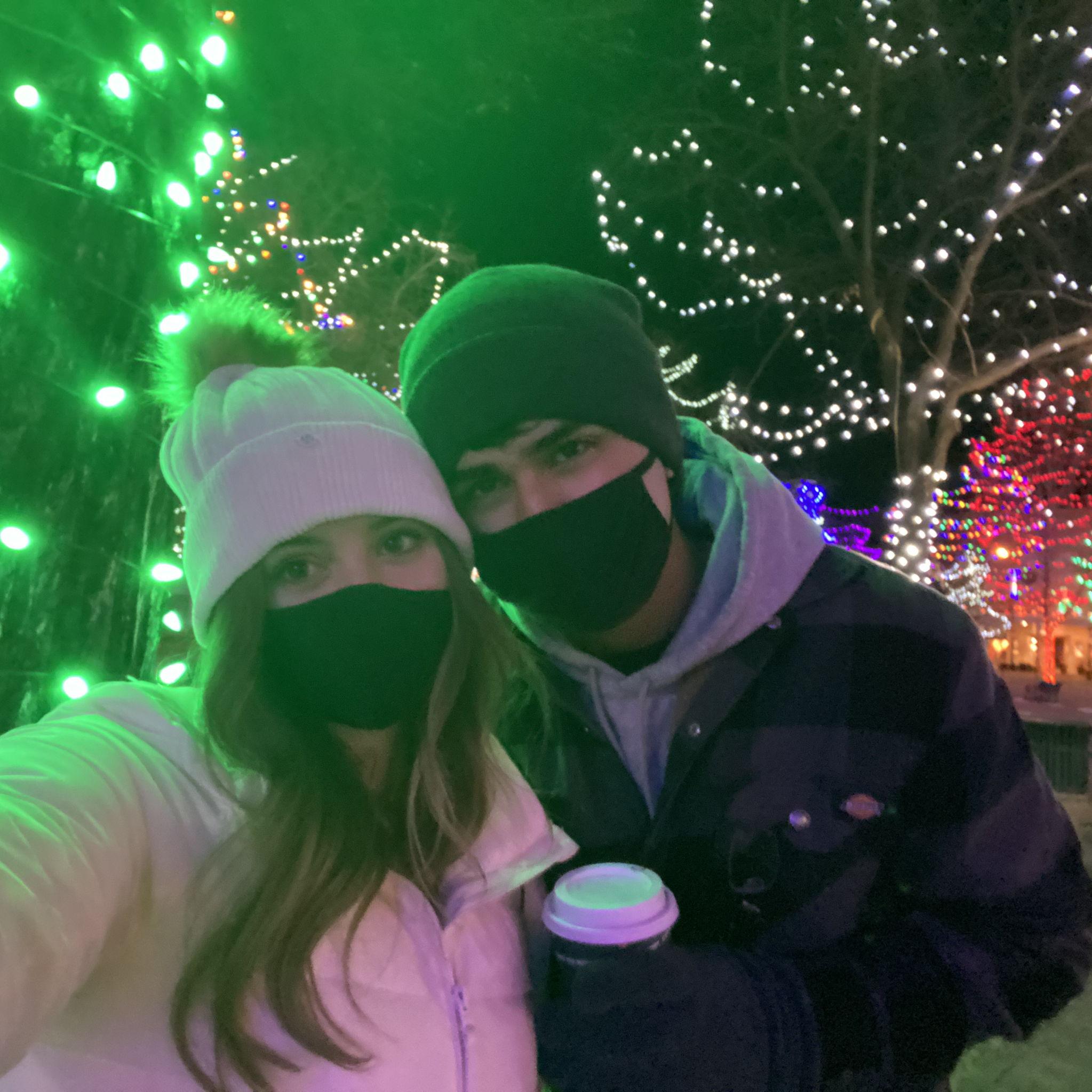 Covid Christmas on the Santa Fe Plaza