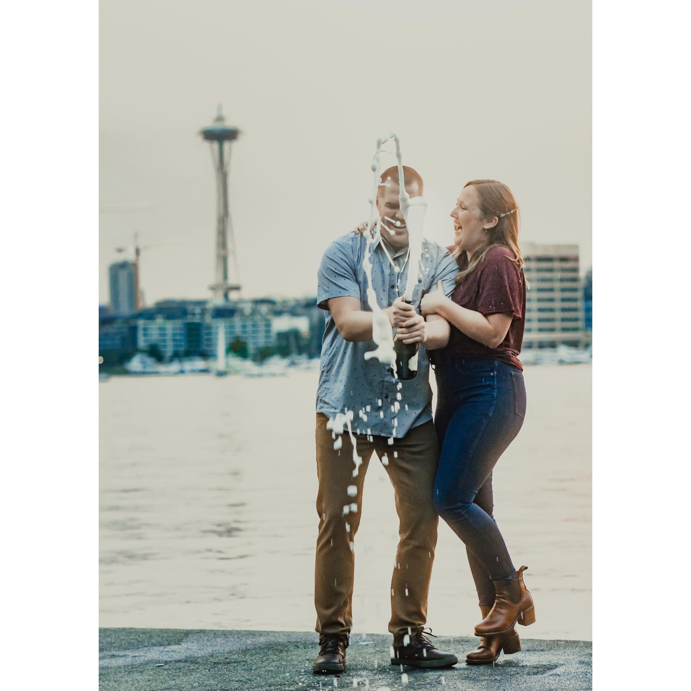 Engagement photos in Eastlake October 2020
