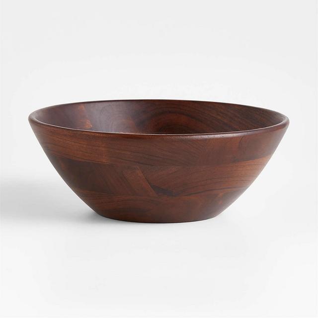 Carson Medium Dark Acacia Wood Bowl