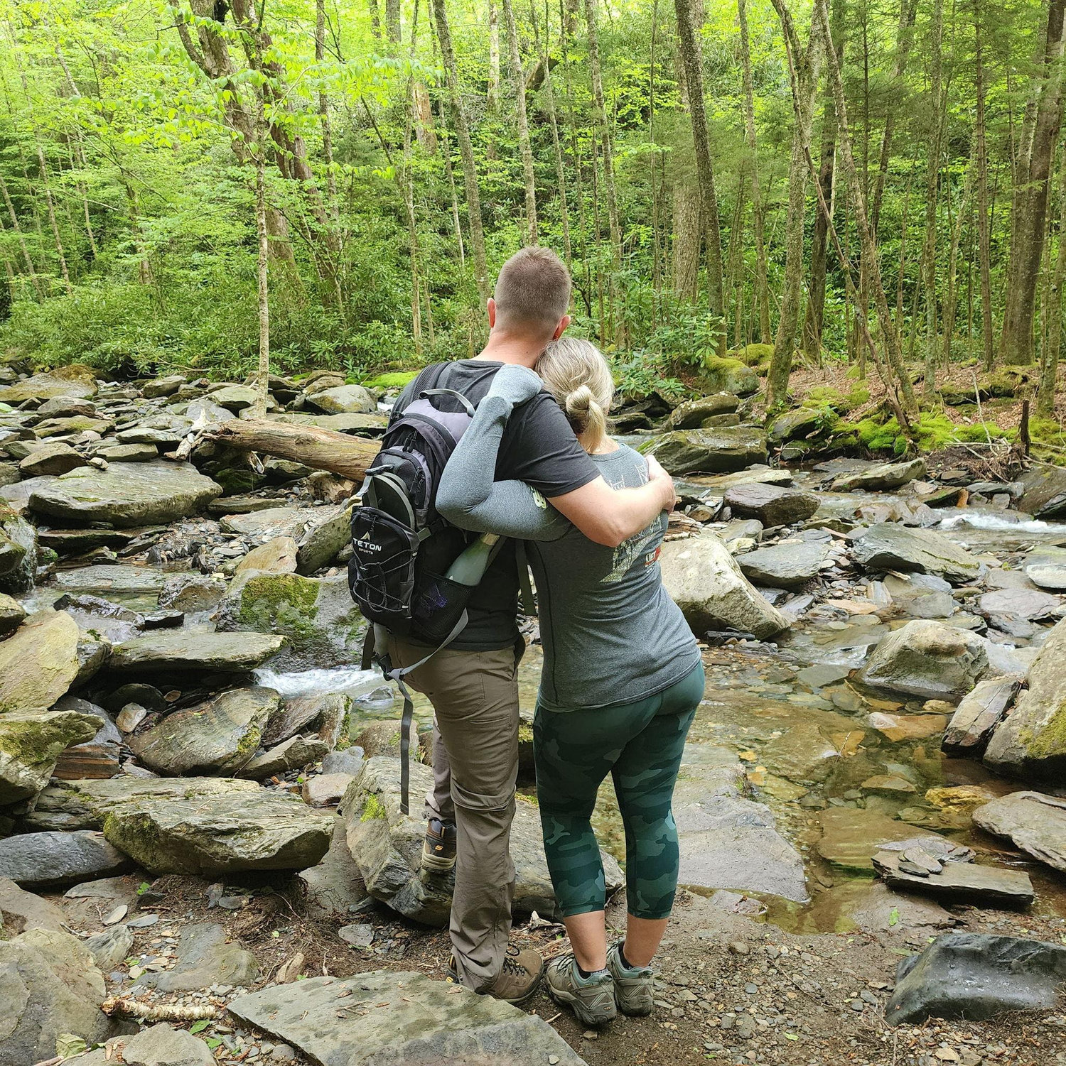 The hike when I told Luke that I love him too.