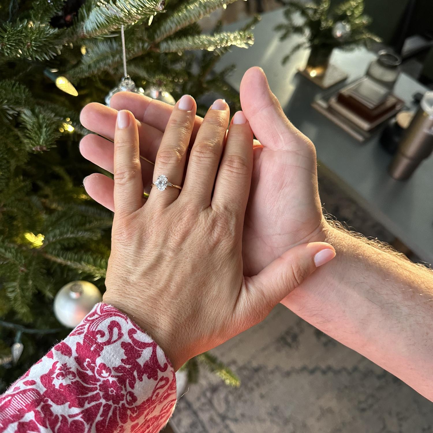 She said YES!