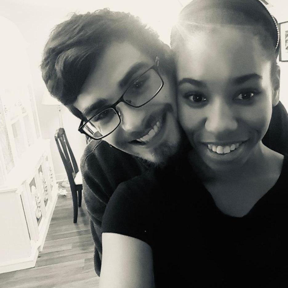 This was taken on our first New Year as an engaged couple