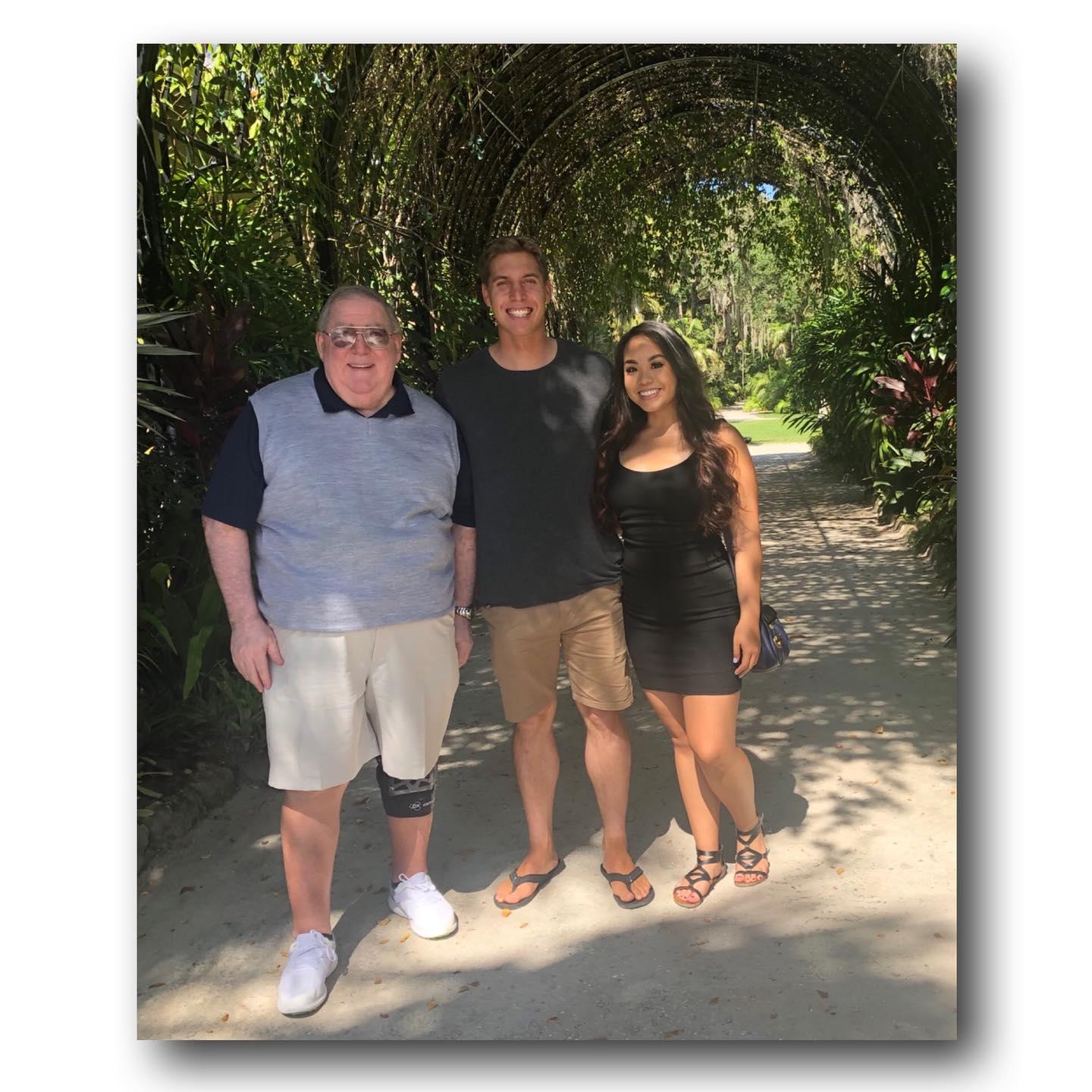 May 2019 - Visiting Florida and meeting Michael's Godfather, Boa, was so much fun! We'll never forget this trip!