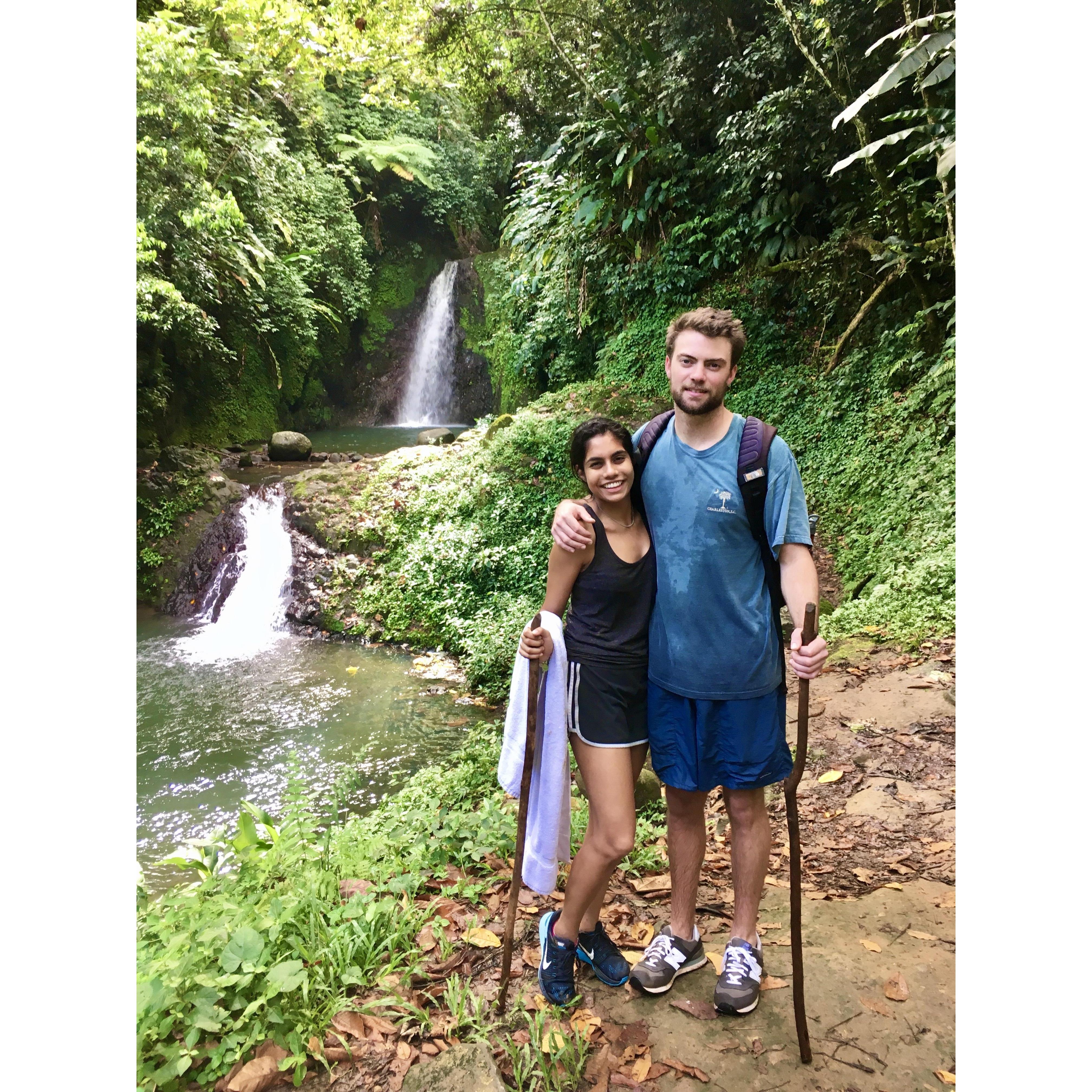 October 2016, Colin came to visit Shaoleen in Grenada, West Indies & exploring the sights!