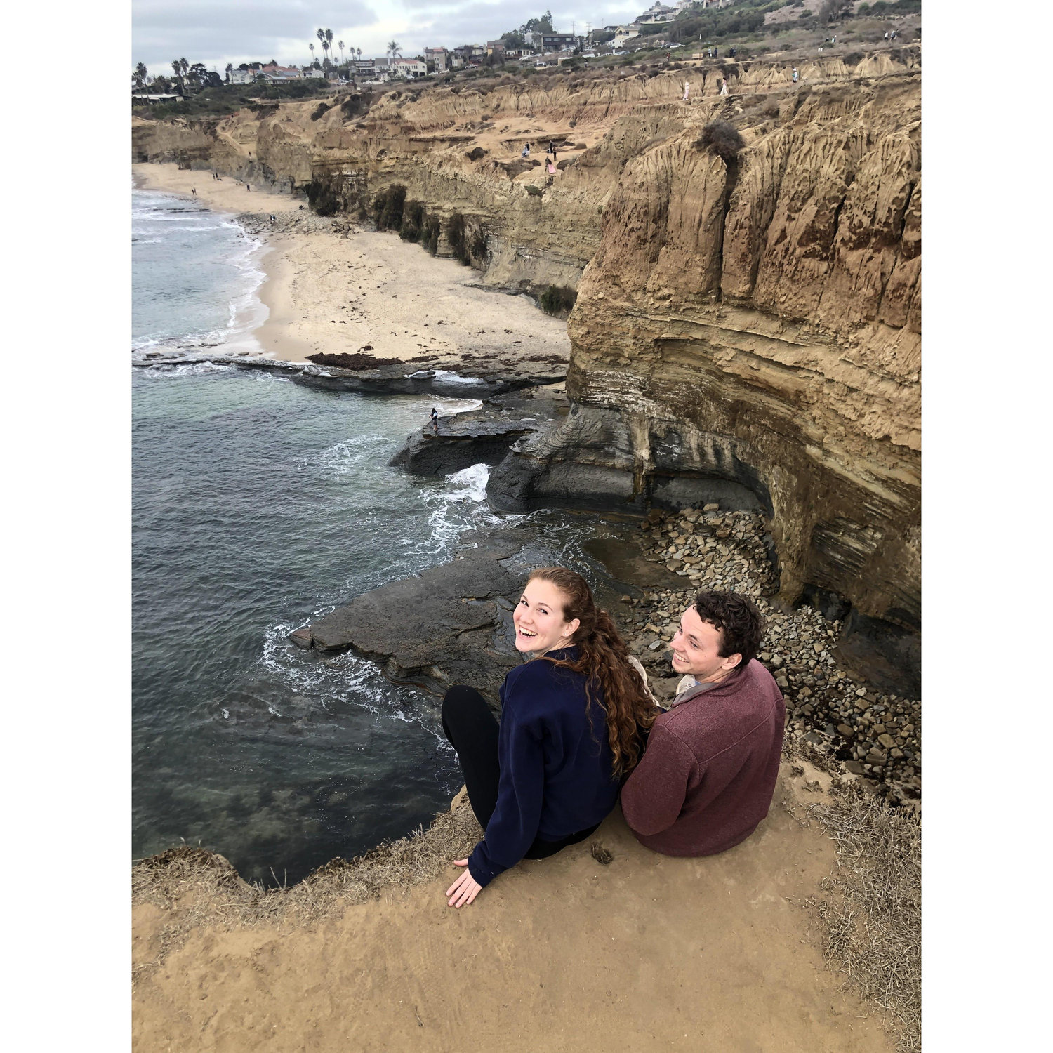 parker came to visit julia in california!
