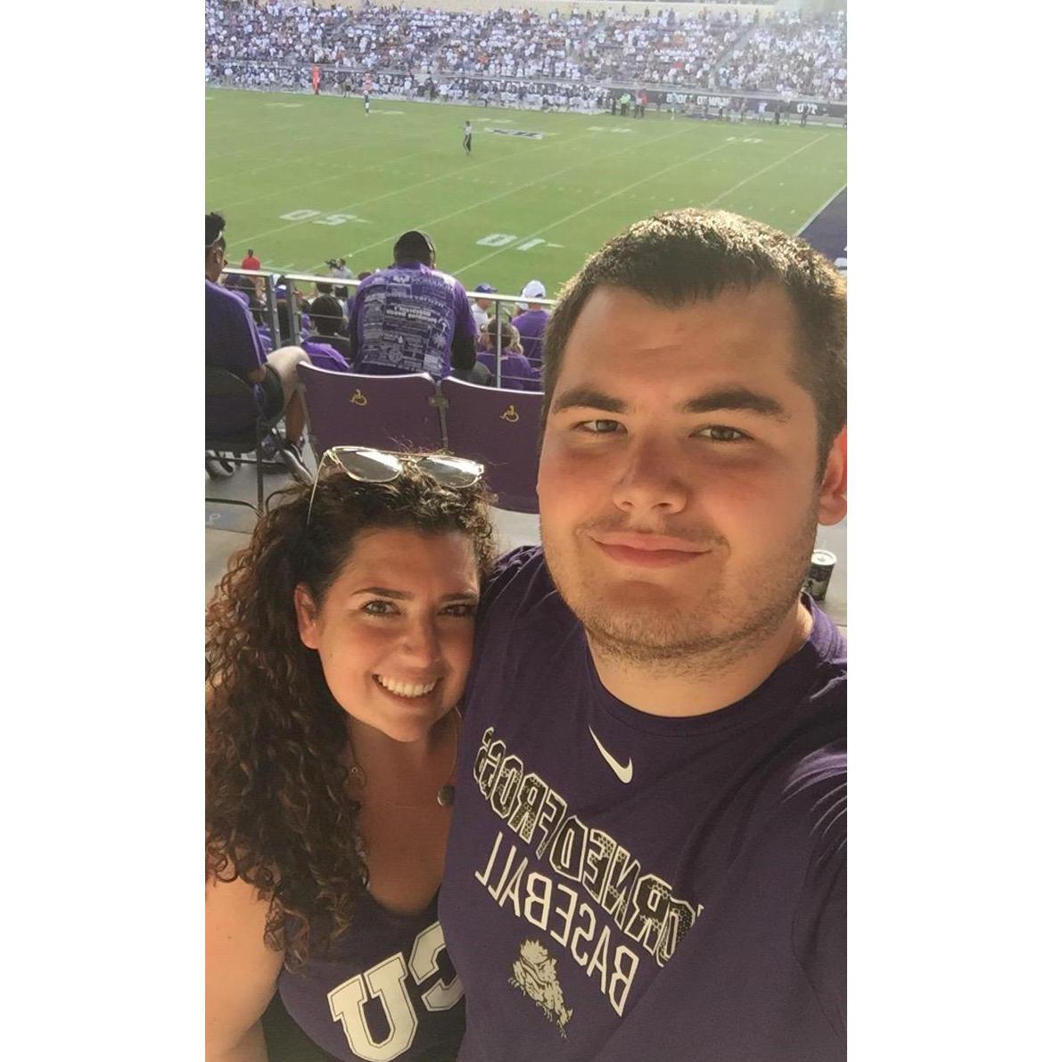 TCU Football Game in Fort Worth, TX