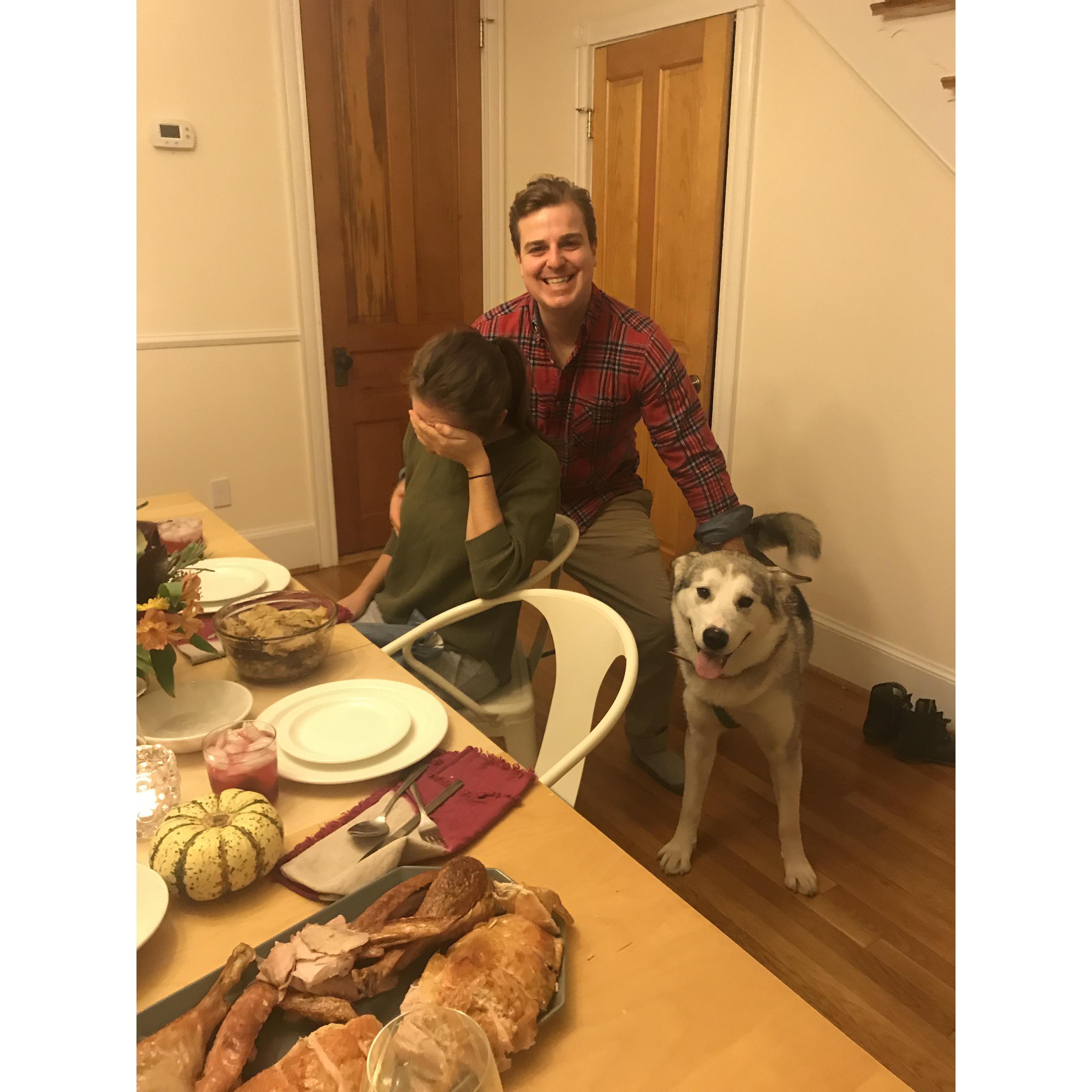The brains and the two turkeys. Washington, DC