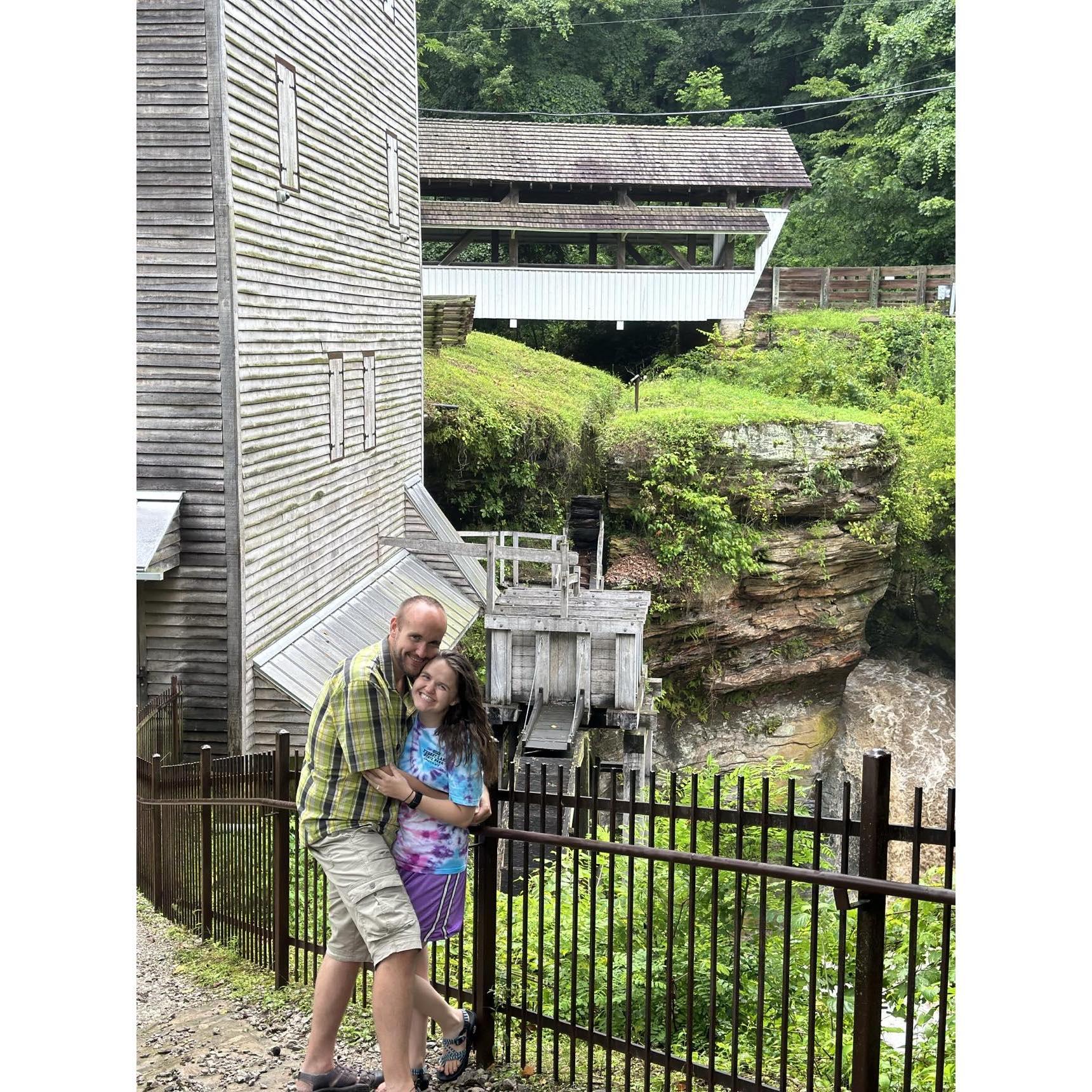 Covered Bridge Adventure with the Shraders: Rock Mill (Ohio)