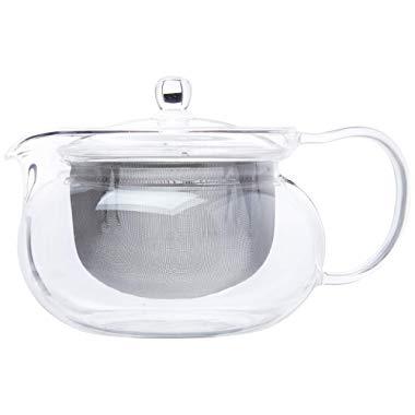 Hario CHJMN-70T Cha Kyusu Maru Tea Pot, 700ml, glass