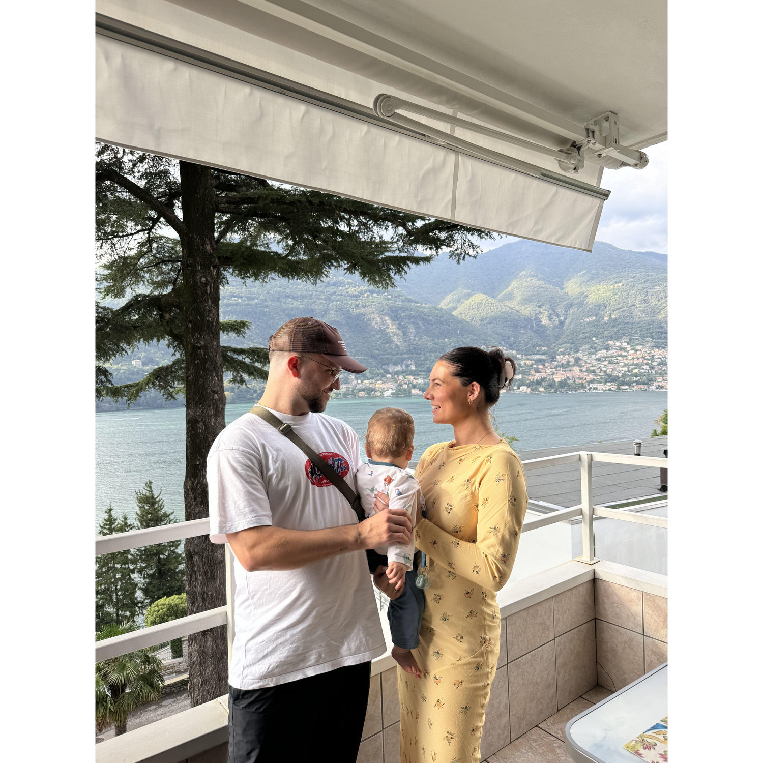 Our first time in Italy as a family x