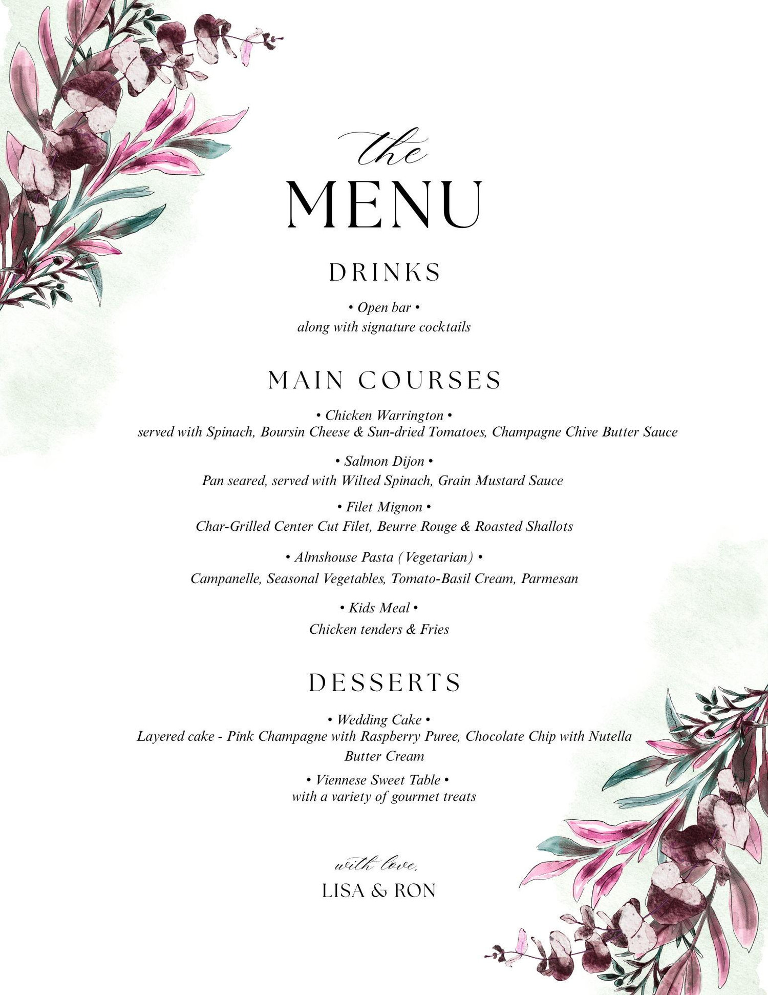 The Wedding Website of Lisa Allemang and Ron Ly